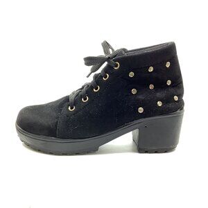 Black Suede Ankle Boots